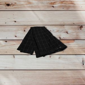 Black H&M square dress pants